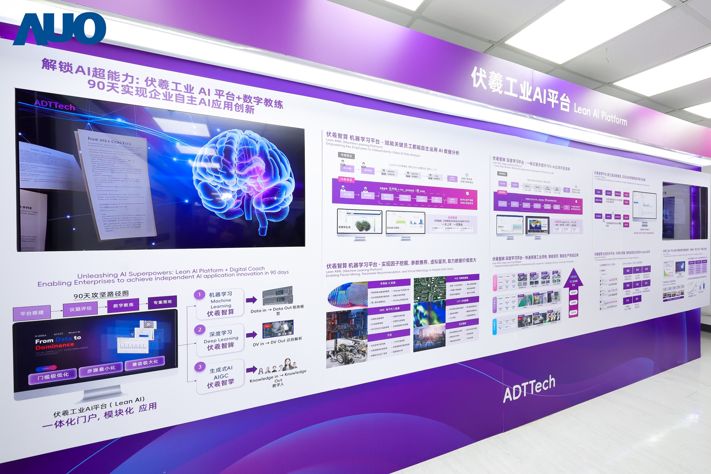 jinnian金年会历年来丰硕的智造经验与成果，进一步由子公司达智汇向外部输出，转化为可落地、可持续进化的数字解决方案，依托自主研发的数字平台与AI模型，至今已服务超过千家企业